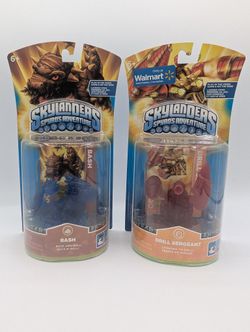 Skylanders Spyro’s Adventure RARE Bundle – Blue Chase Bash + Drill Sergeant (Sealed)