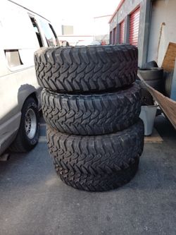 4/used bfgoodrich t/a 38/15,5/18