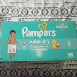 Pampers Diapers Size 6