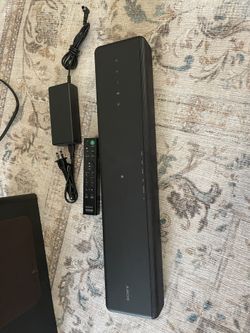 Sound Bar With Sub Woofer