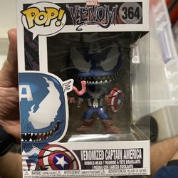 Venomized Captain America Funko Pop #364