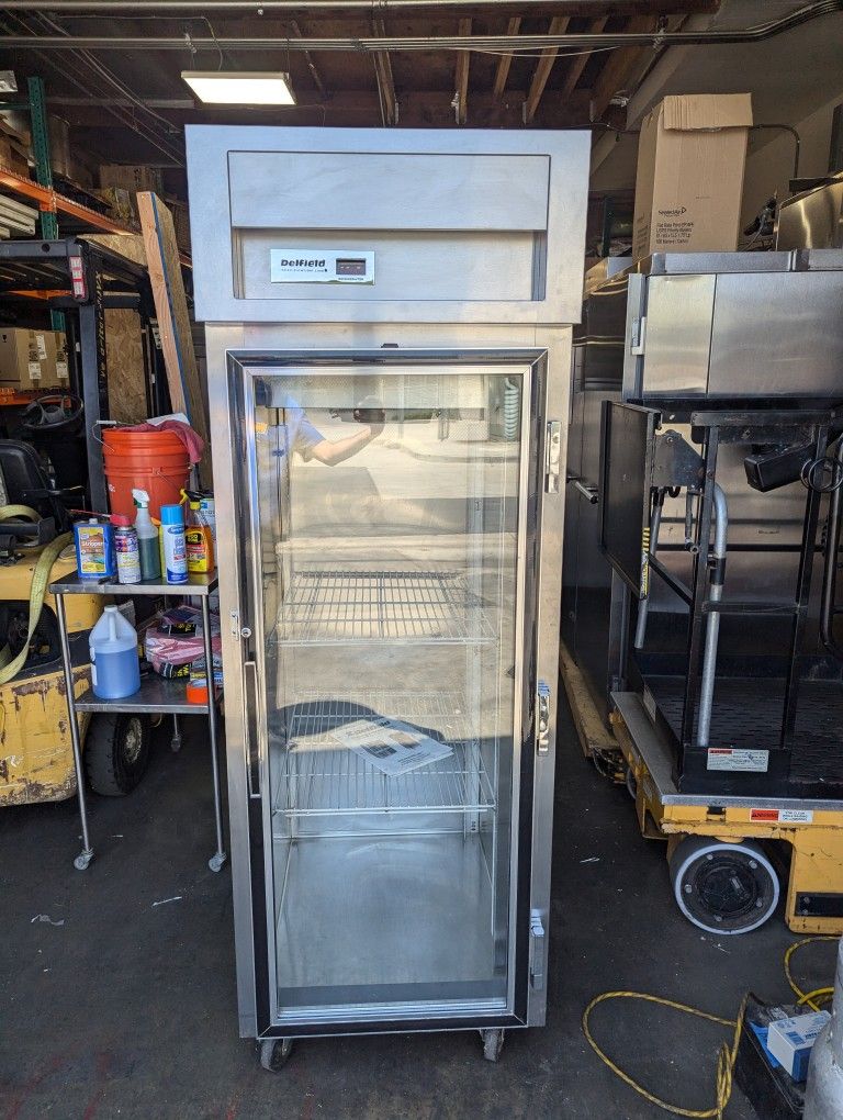 Delfield SLR29-G Glass Door Reach-In Refrigerator