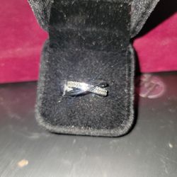 Size 5 Sterling Infinity Ring