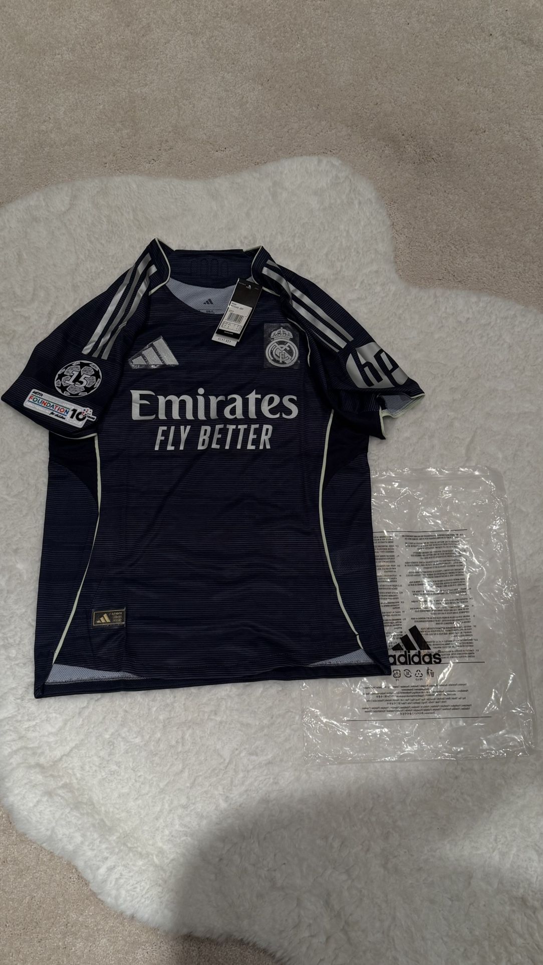 Black 25-26 Real Madrid Jersey