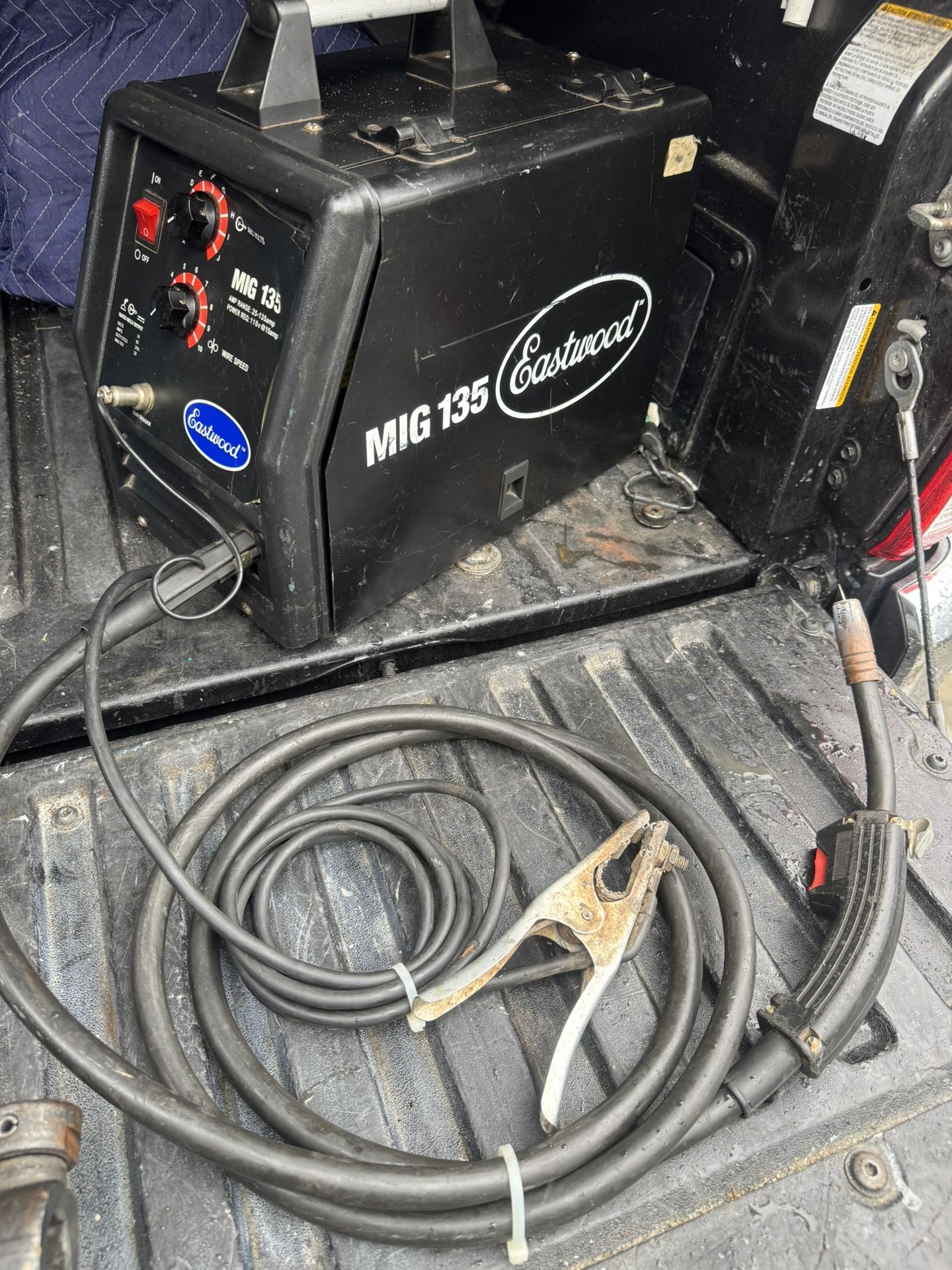 Eastwood 135 Mig Welder 110v Good Condition
