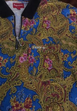 Supreme psychedelic polo /size medium