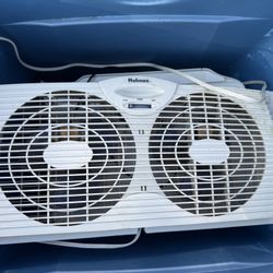 2 Part Window Fan 