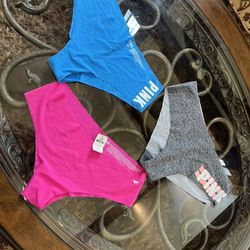 $10 Three Pair Underwear (Pink by VS) (L)