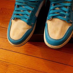 Air Jordan's 1 dunk off ---white