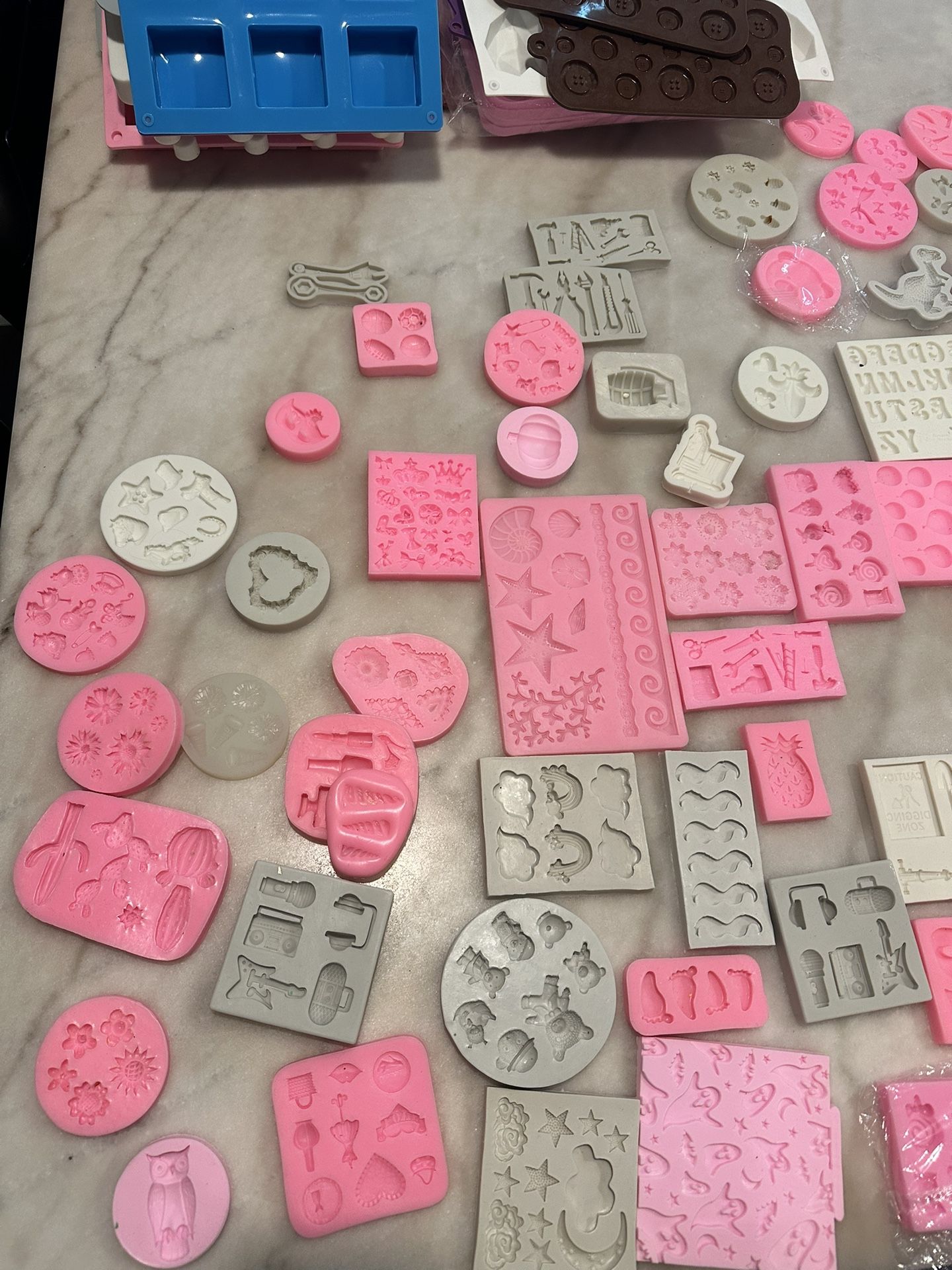 Assorted Silicone Molds