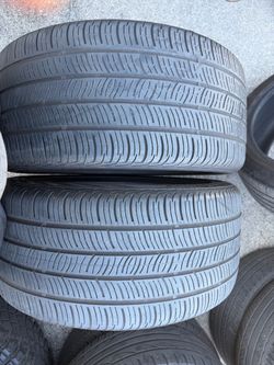 (2) 275/40R19 PAIR OF USED TIRES CONTINENTAL 60% LIFE !!