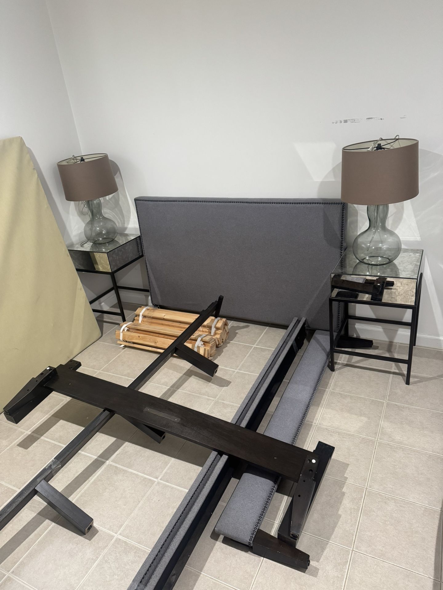 West Elm Queen Bedframe