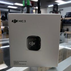 Dji Mic 3 Clip On Transmitter Recorded With Built In Microphone Brand New