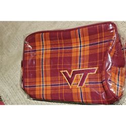 Virginia Tech Cosmetic Makeup Bag . VT New