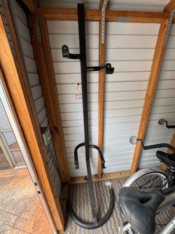 Bike Rack with Adjustable Hooks