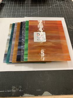 Stained Glsss Variety Pack 12”x8”- 8 Sheets