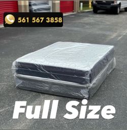 Full Size Mattress Set – Medium Comfort – Available Today 🚚