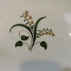 Vintage Edwin Knowles Forsythia Dishes 10 Pc