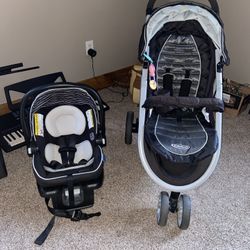 NEW Modes™ 3 Lite DLX Travel System with Stroller & SnugRide® 35 Lite LX Infant Car Seat Orig. $329