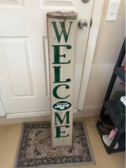 New York Jets welcome sign 48”