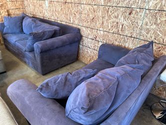 Sleeper sofa bed, and loveseat