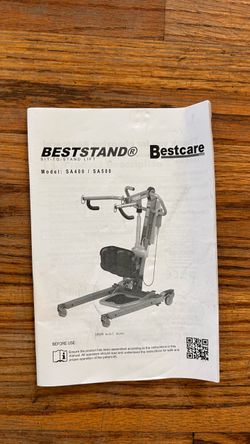 Beststand sit-to-stand patient lift