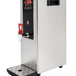 DYRABREST Electric Water Boiler and Dispenser,Commercial 10L Full-Automatic Boiling Water Machine, Stainless Steel Liner and LCD Display for Tea Coffe