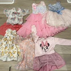 Free: 3T to 4T Girls Dresses