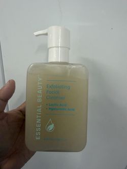 Essential Beauty: Exfoliating Facial Cleanser -