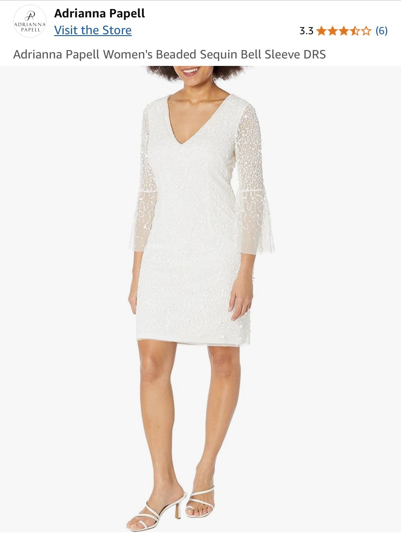 Adrianna Pappell Size 12 Dress Brand New