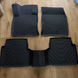Floor Mats for Ford Bronco Sport 2022-2025, TPECar Floor Liners for Bronco Sport, 1st & 2nd Row Bucket Seat Broryan