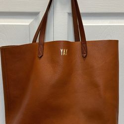 Madewell Transport leather Tote 