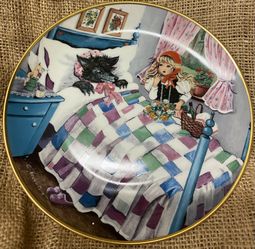 Vintage "Little Red Riding Hood" By Gerda Neubacher Plate #F-8882