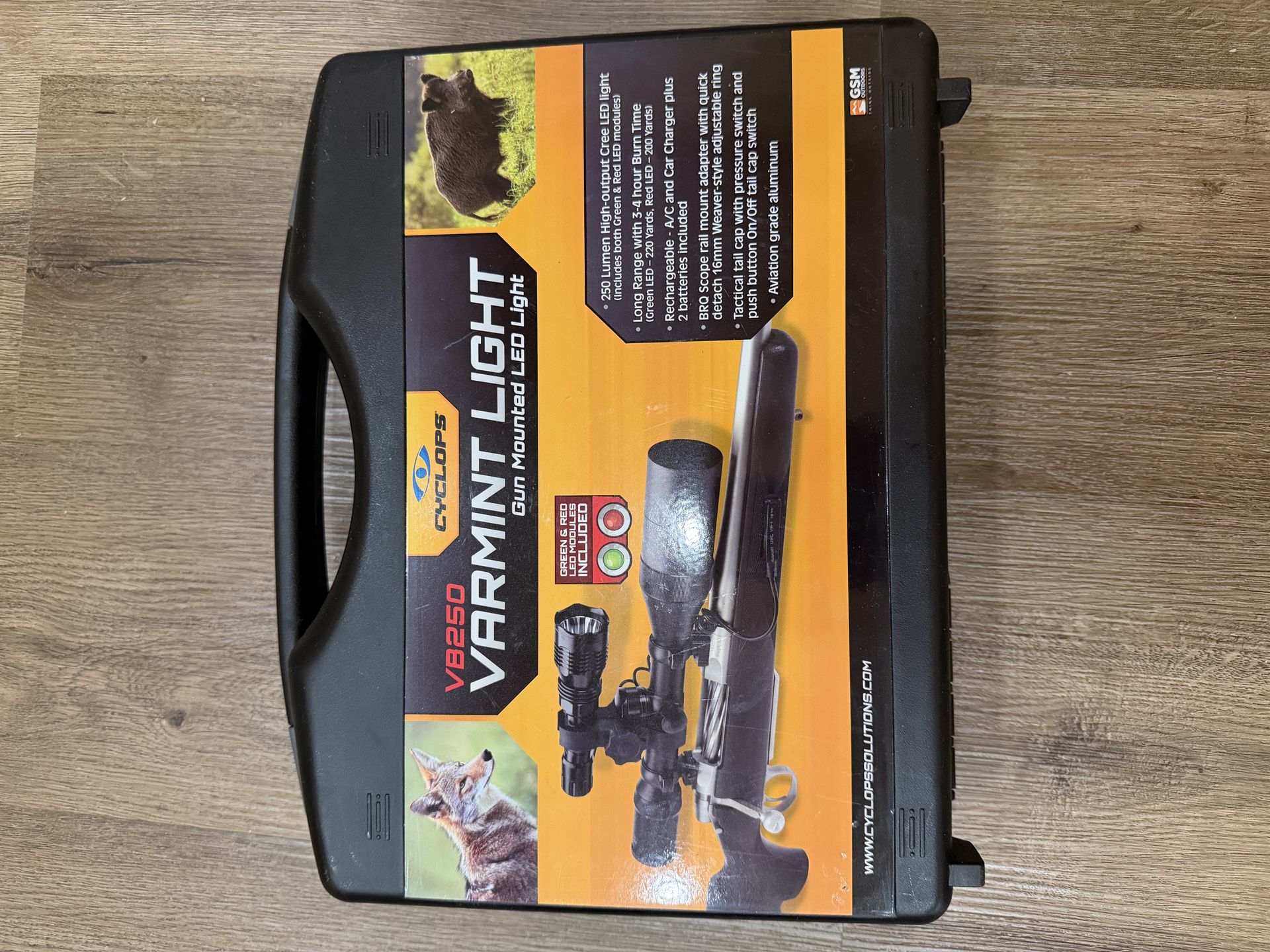 VB250 varmint light