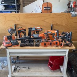 Ridgid Cordless Tool Set