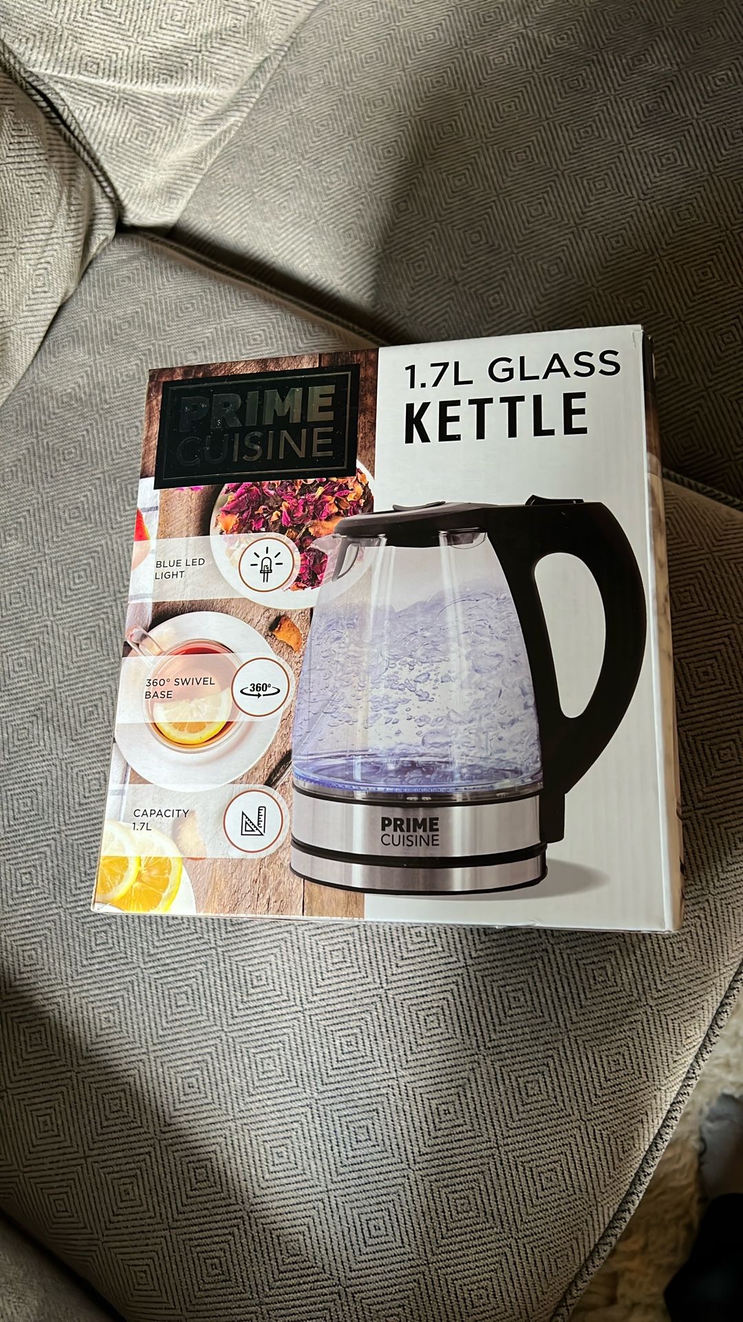 New Glass Kettle $12