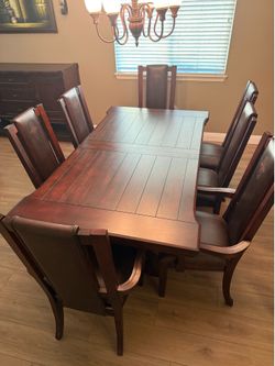 Ashley Furniture, with a Mission / Craftsman / Rustic design