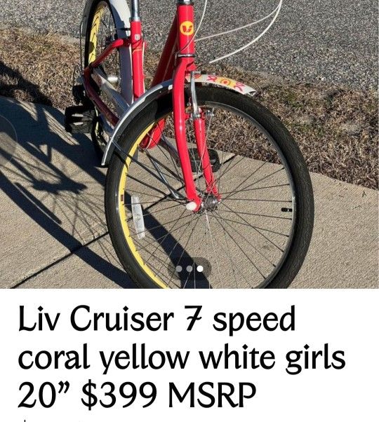 Ladies Liv Cruiser 7 Speed - Priced To Sell