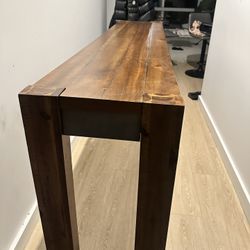Solid Wood Bar Table