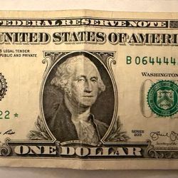One Dollar Bill 2013