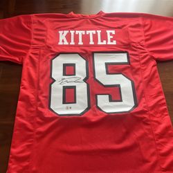 San Francisco 49ers, George Kittle signed jersey