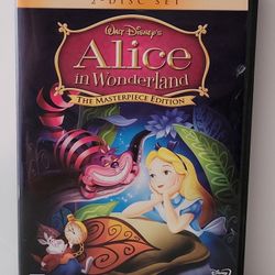 Disney's Alice In Wonderland (DVD, 2004) 2-Disc Set, The Masterpiece Edition. Relive the magic of childhood with Disney's Alice In Wonderland, The Mas