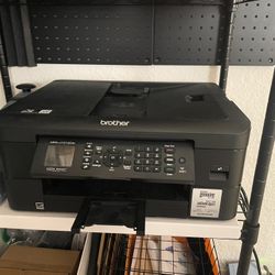 Brother Mfc-j1010dw Printer Wireless Color Inkjet All-in-one Printer 