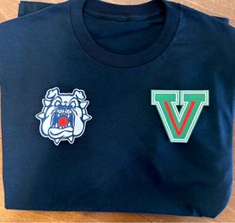 navy blue fresno state shirt