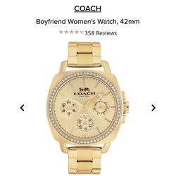 Coach Boyfriend Women’s Watch 