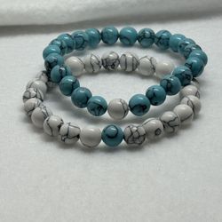 Set of Beaded Bracelets