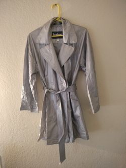 Totes Silver Raincoat