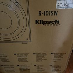 Klipsch 10’’ Sub Woofer NIB