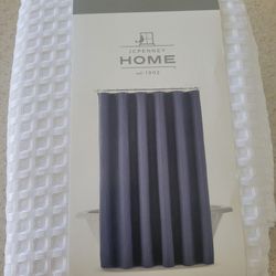 New White Shower Curtain