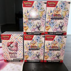 Pokemon Prismatic Evolutions Booster Bundle